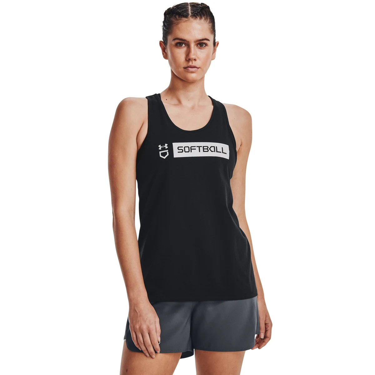 UA Softball Wordmark Bar Women's Tank 1