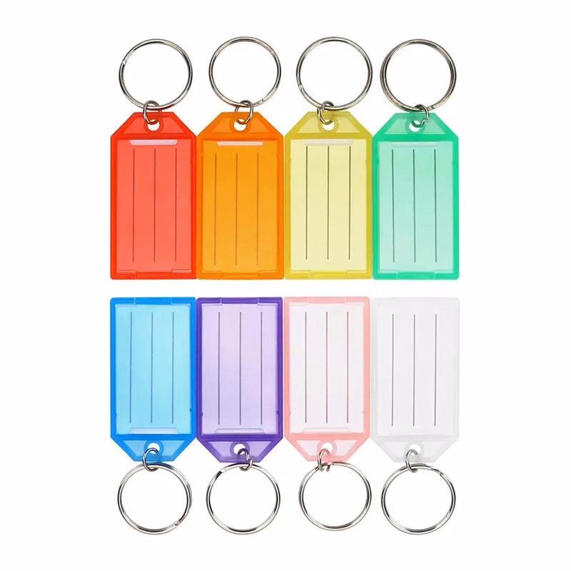 Colorful key tags