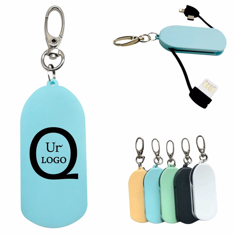 6.3 Inch 3 In 1 Keychain Charging Cable