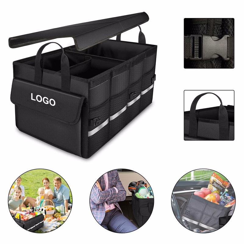Foldable Large capacity car trunk organizer