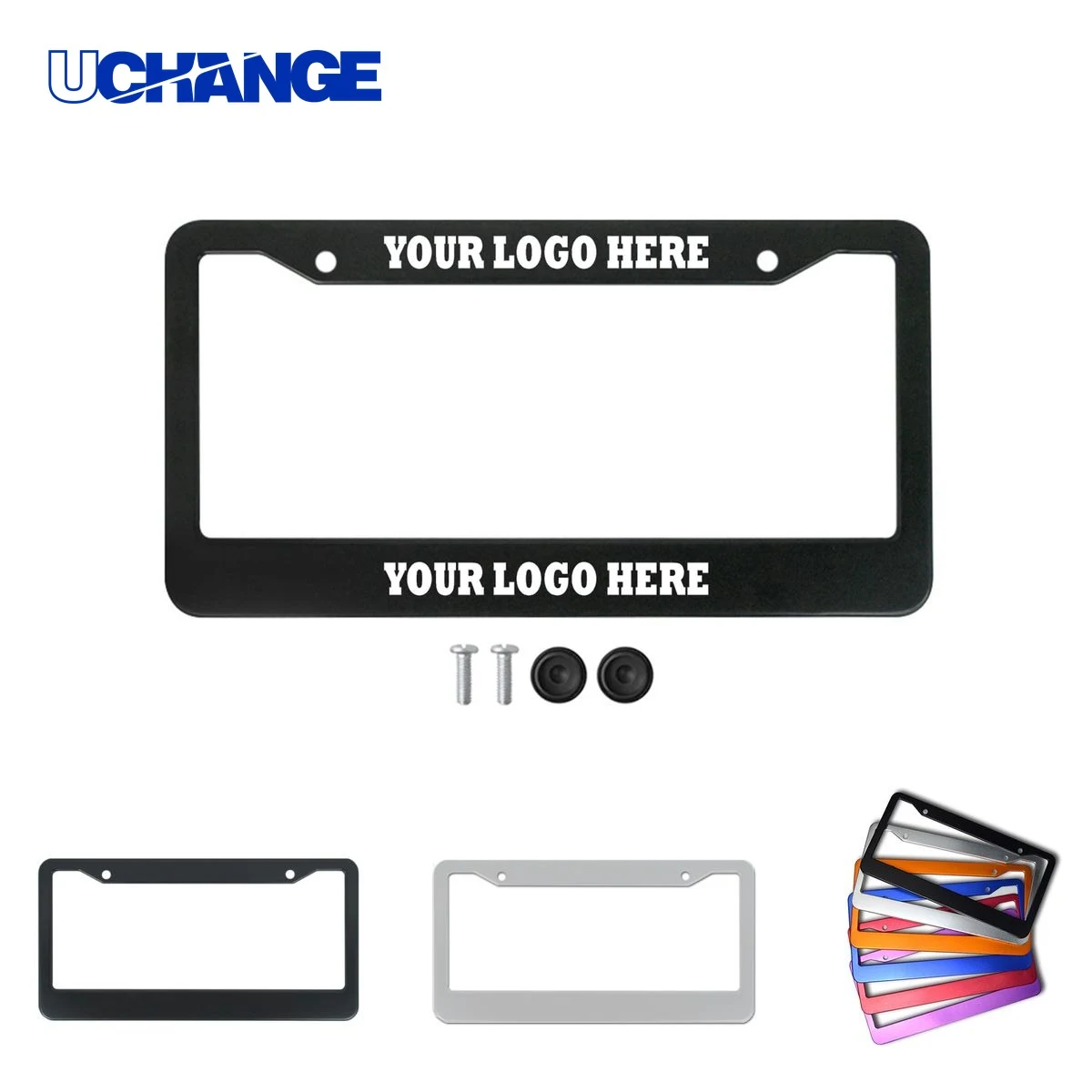 Aluminum Alloy Car License Plate Frame 1
