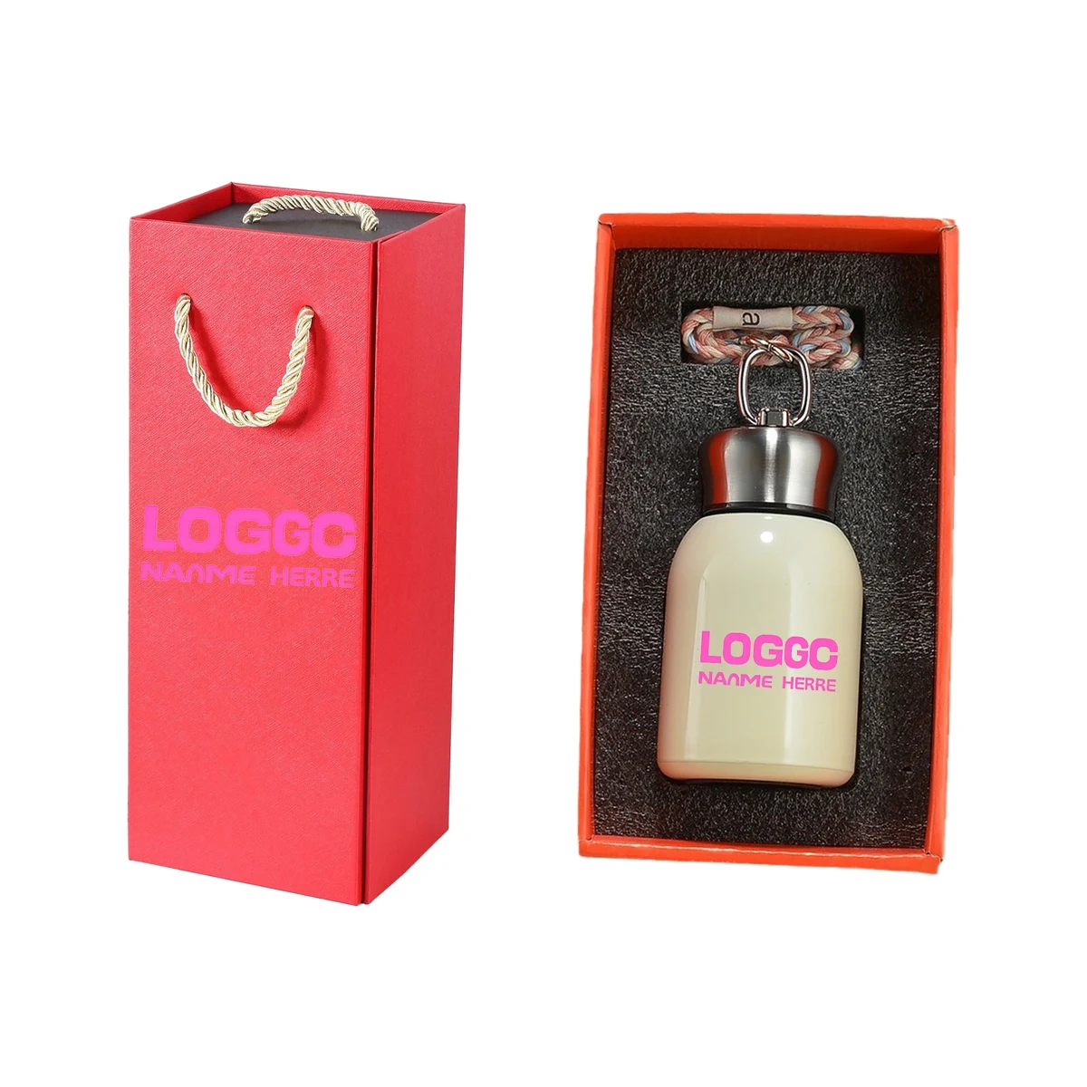 300Ml Gift Box Model 304 Stainless Steel Rope Insulation Cup 1