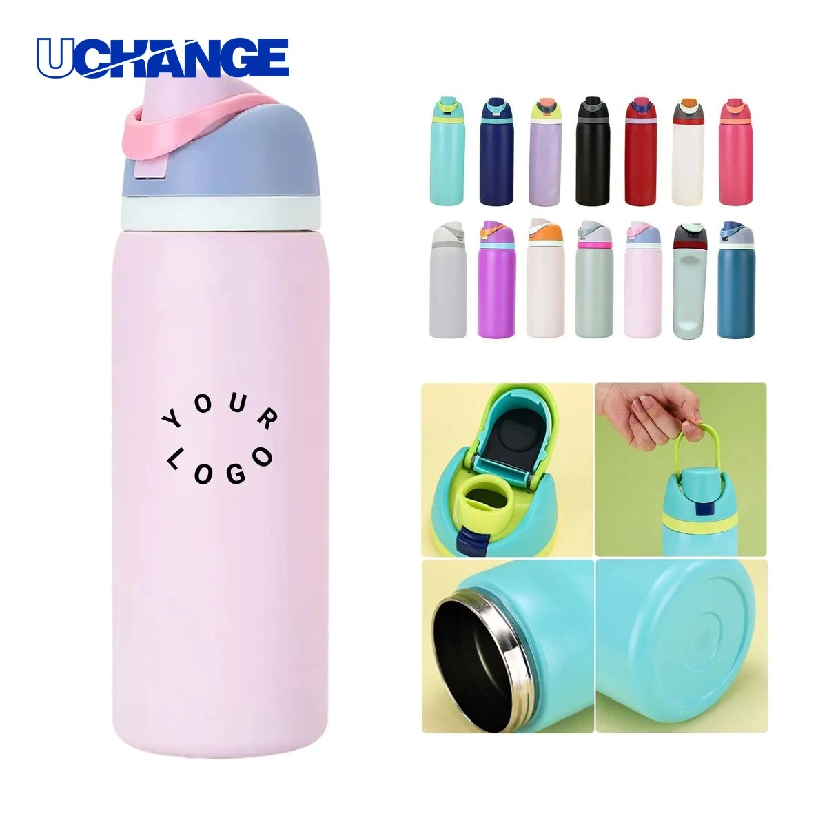 Dual-Lid Stainless Steel Insulated Tumbler MOQ 50 1