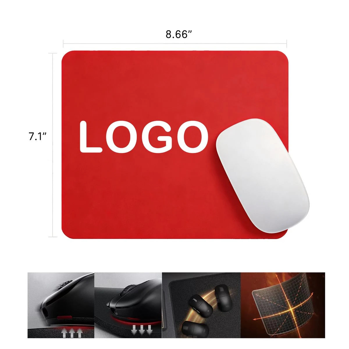Personalized Photo Mouse Pad 7x8.6 Inch 1