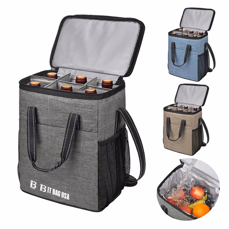 Wine Carrying Cooler Tote Bag