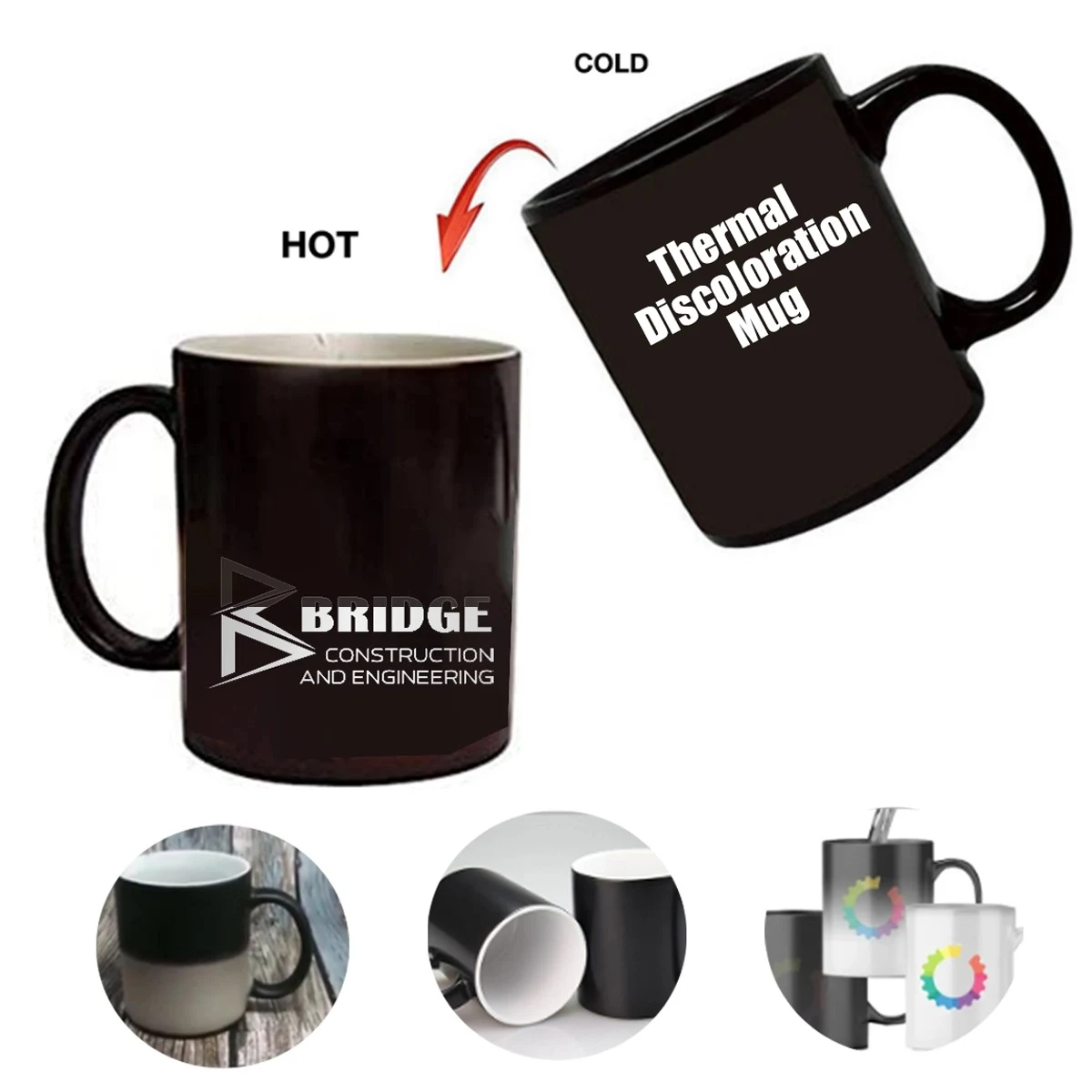 Personalized Custom Heat Changing Ceramic Mug 1