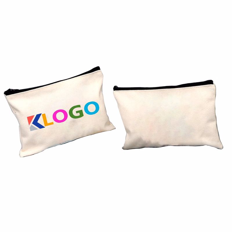 Canvas Zipper Full Color Pouch