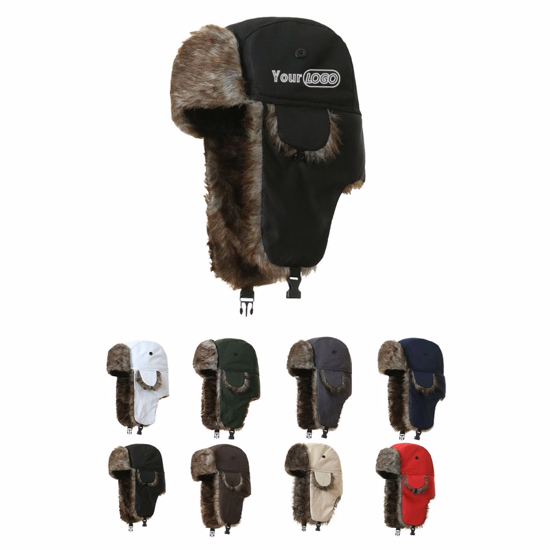 Personalized Portable Winter Ear Flap Hat