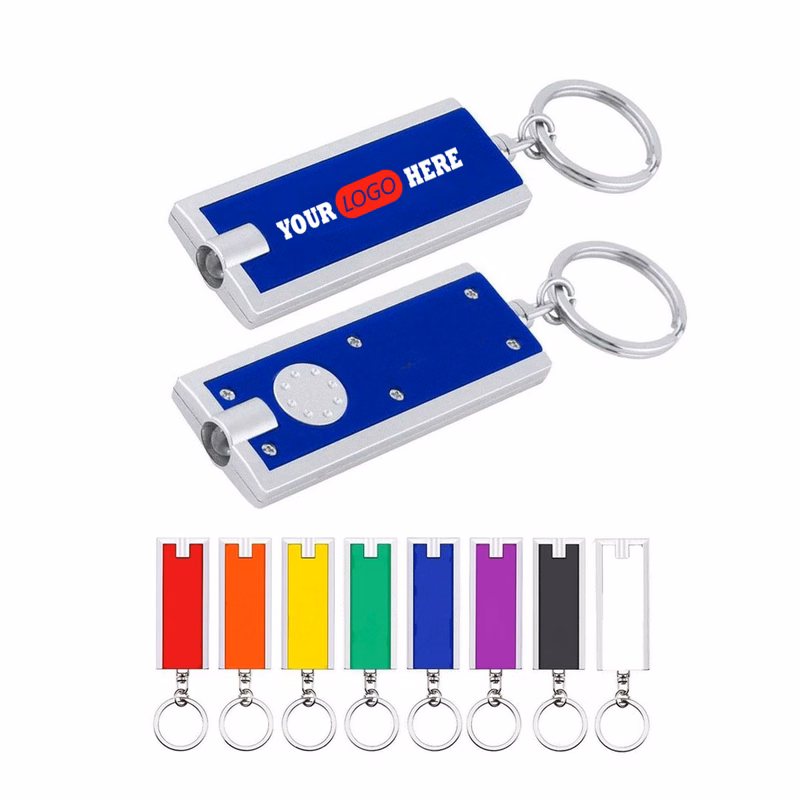 Replaceable LED Light Keychain