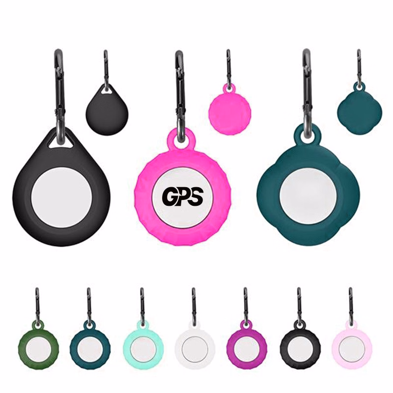 2 " Customized Tracker Silicone Case With Carabiner