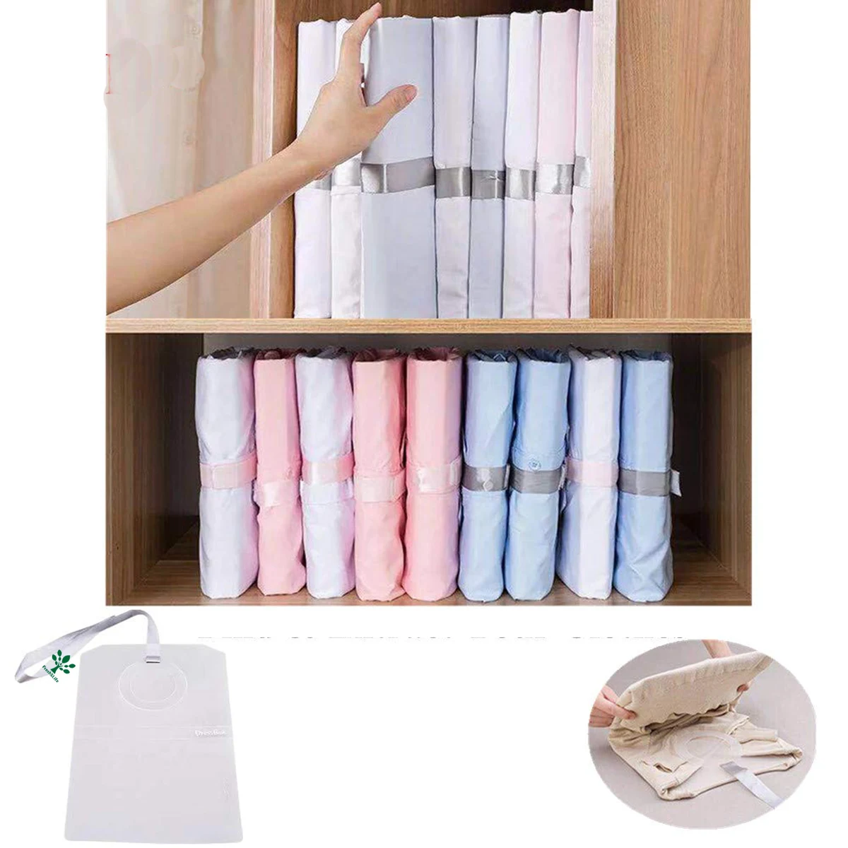 Closet Organizer for Blouse T Shirt Folder Flipfold 1