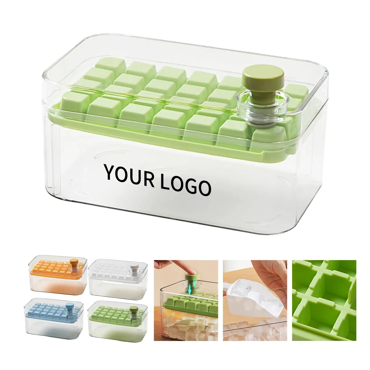 MOQ 50 One-Press Ice Maker 1