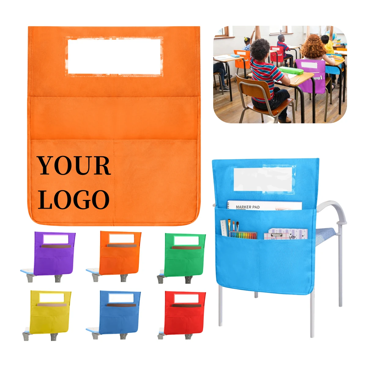 Chairback Organizer Bag for Students 1