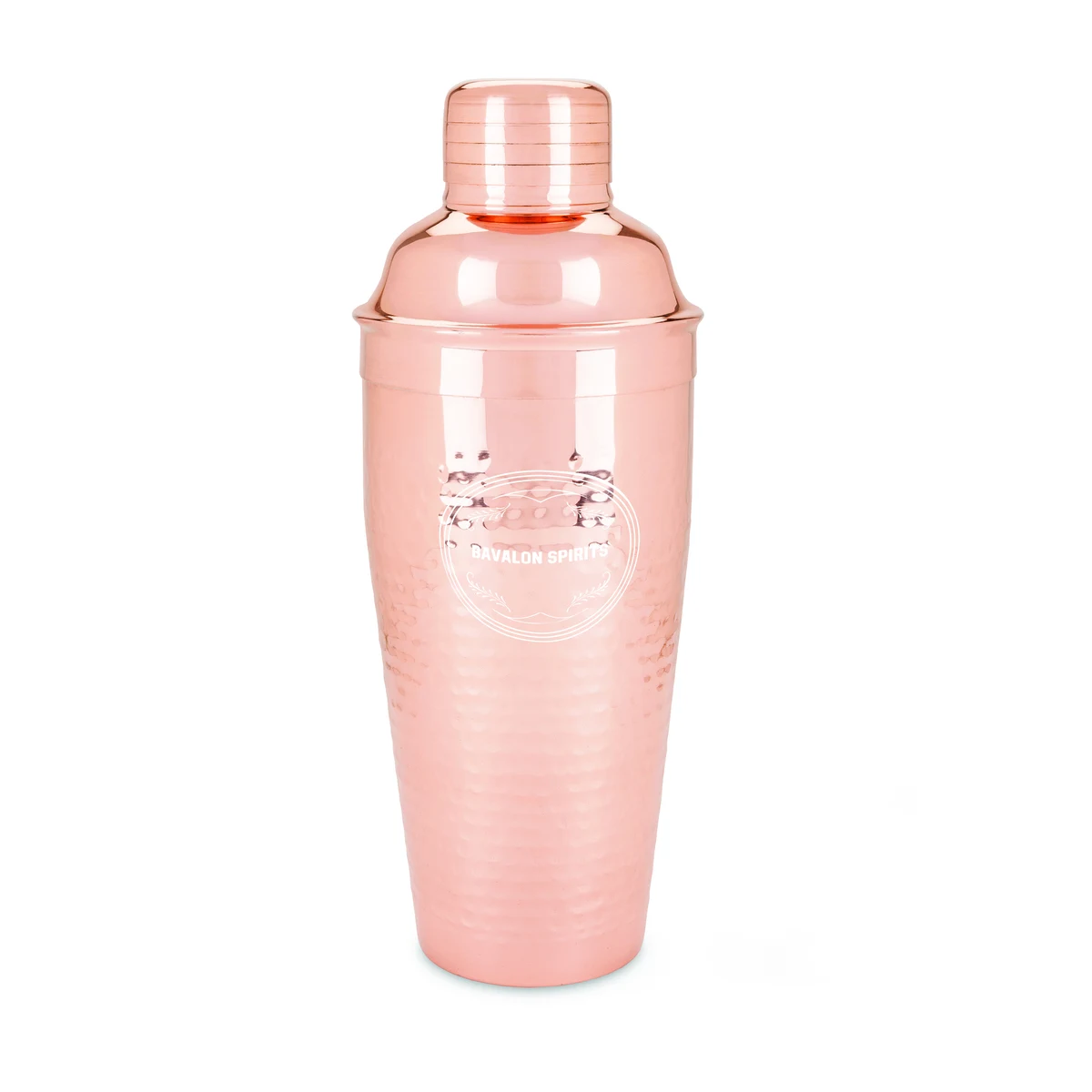 Twine Living® Hammered Copper Cocktail Shaker 1
