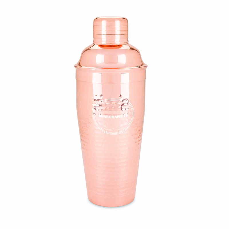 Twine Living® Hammered Copper Cocktail Shaker