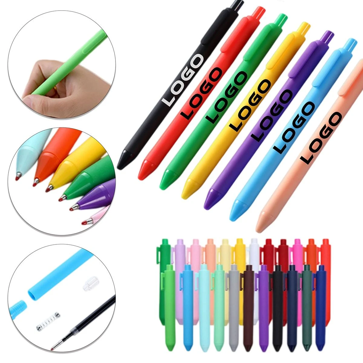 Multi color Macaron Ballpoint Pen 1