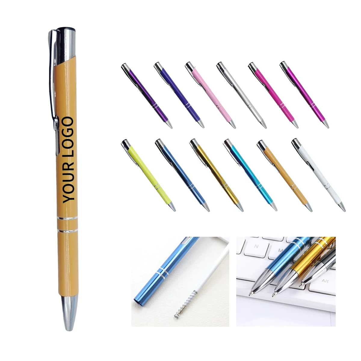 Ballpoint Pen Aluminum Click 1