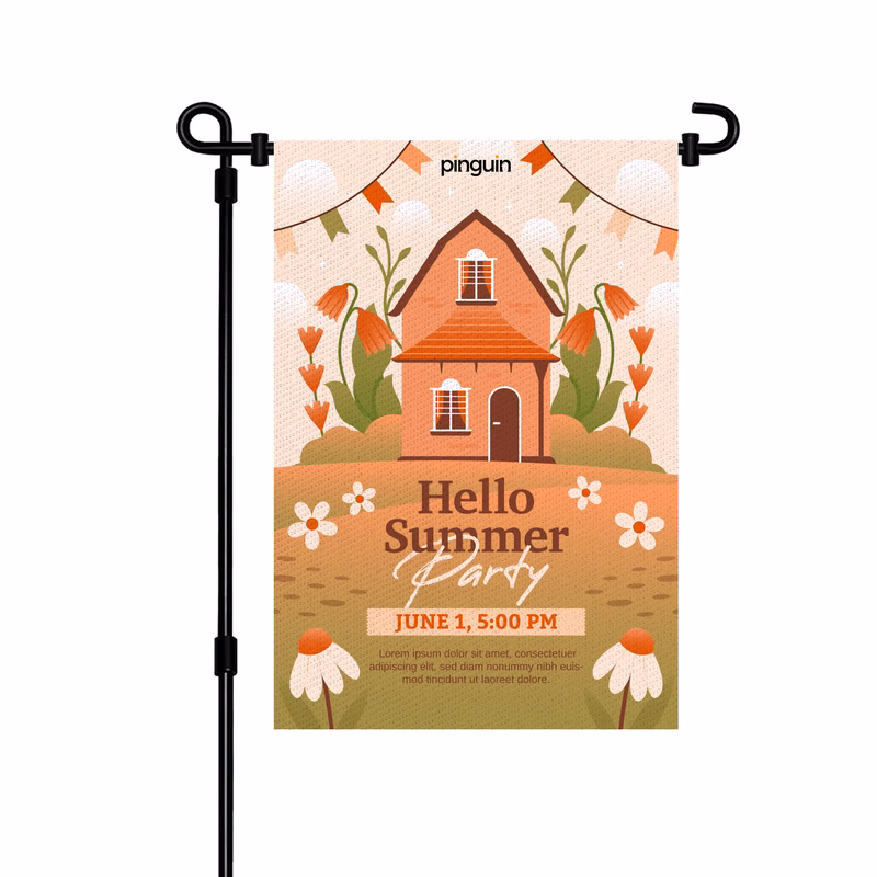 12''X18'' 250GSM Poly Double Side Garden Flag