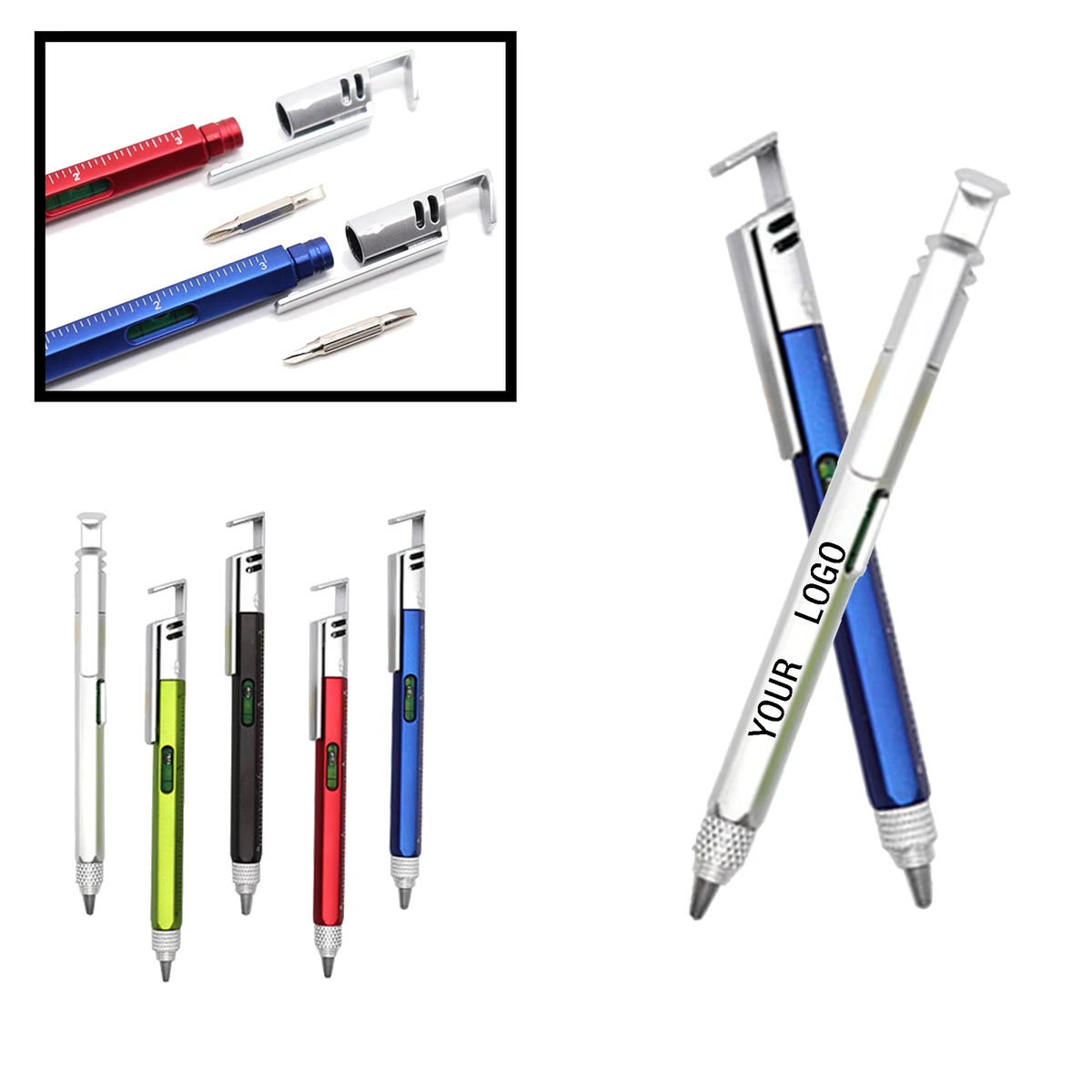 MOQ 20 PCS Ballpoint Pen With Multi-Function Tool 1