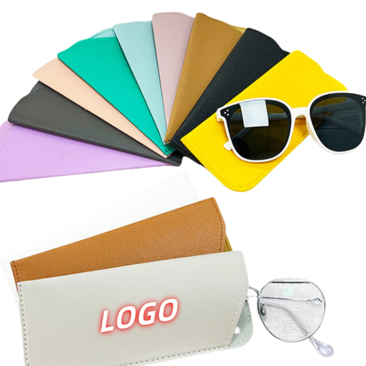 Leather Glasses Bag 1