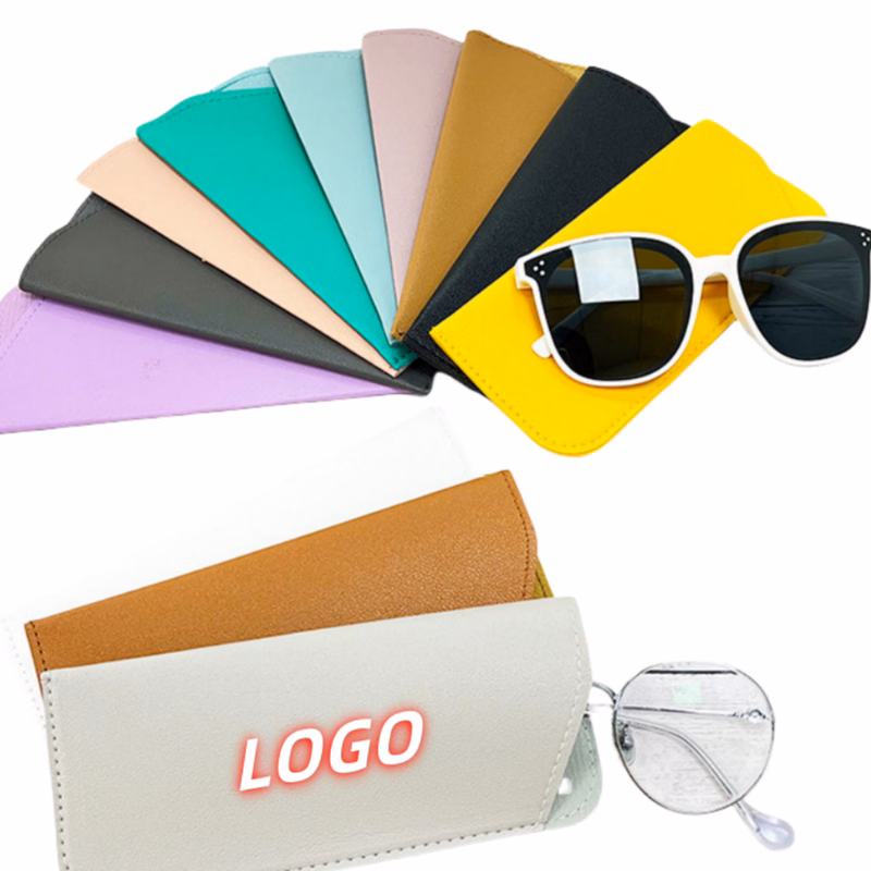 Leather Glasses Bag