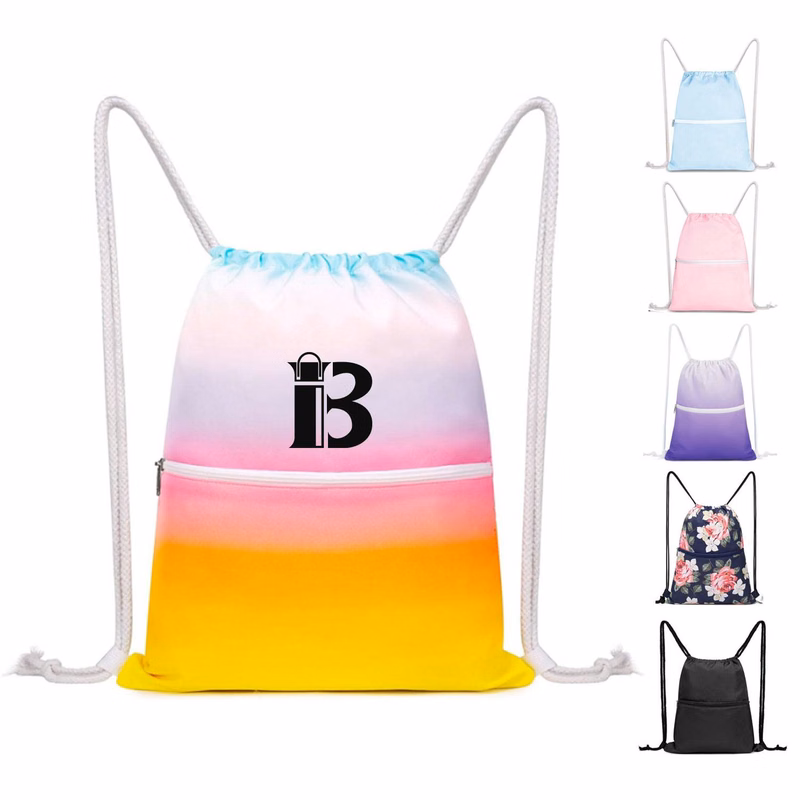 New waterproof drawstring backpack w/ dual shoulders