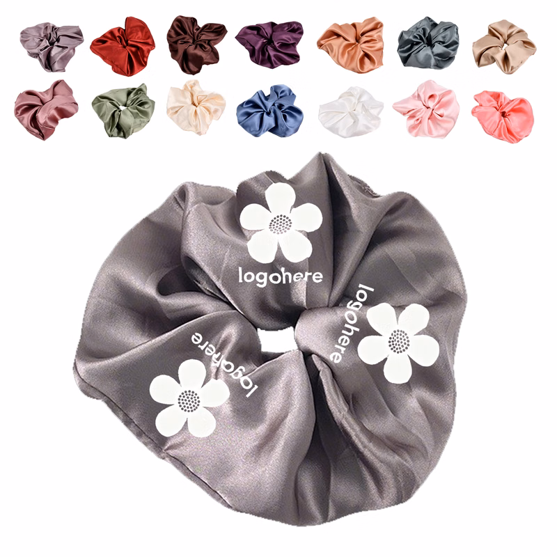 Custom Big Satin Scrunchies