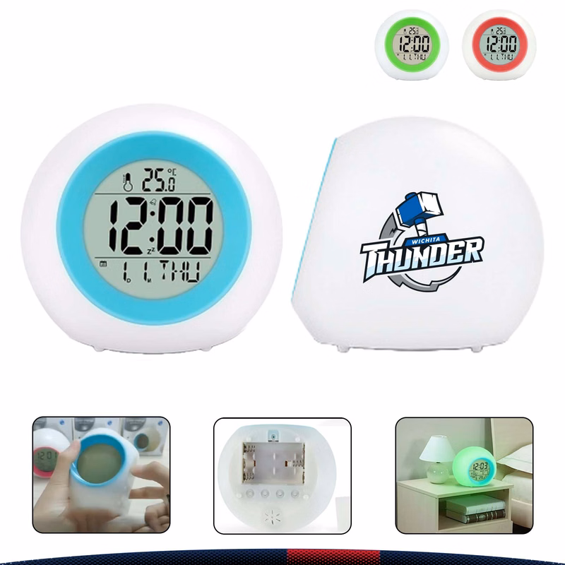 Color Change Round Clock