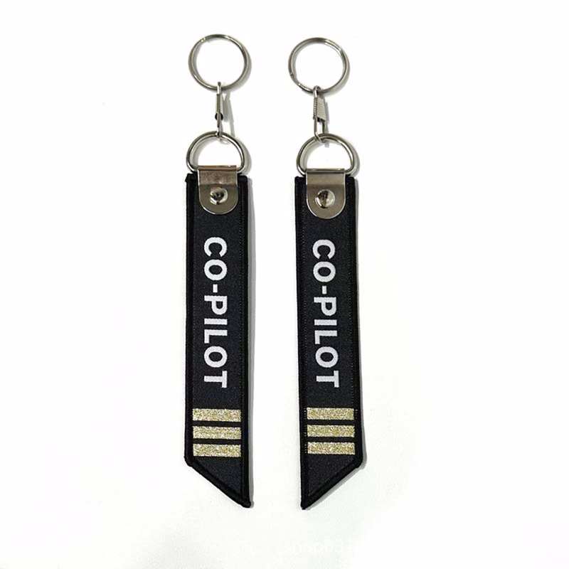 Flight Crew Keychain Tag