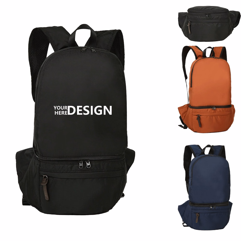 Lightweight Polyester Folding Backpack