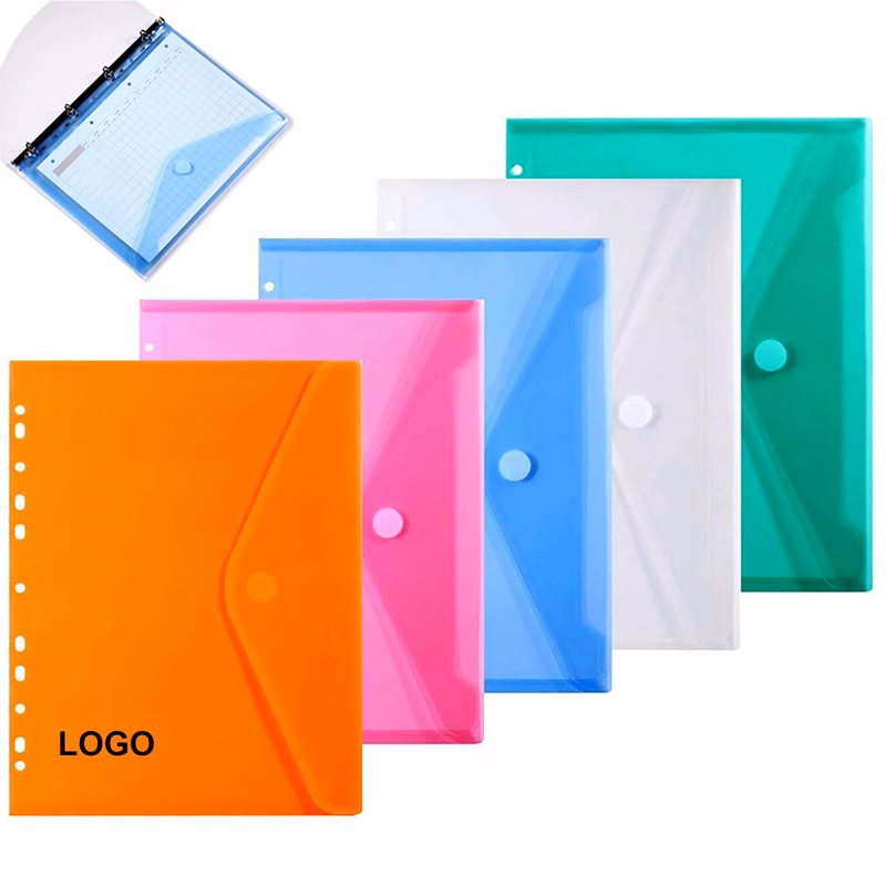 PVC Eyelets Document File Bag