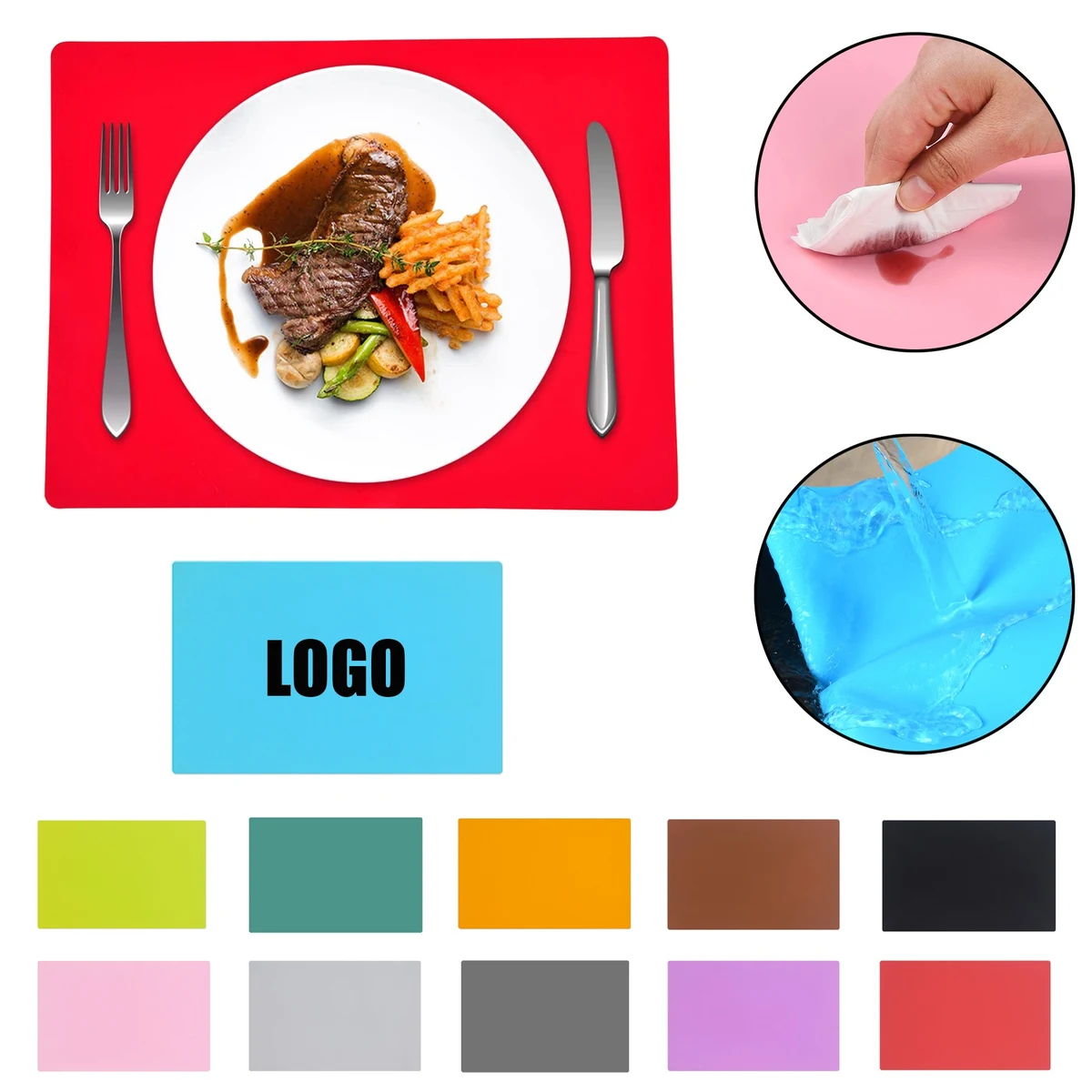 Silicone Dining Table Mat 1