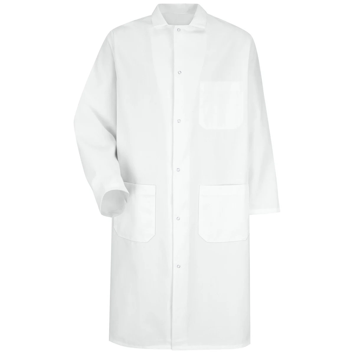 Red Kap® Gripper-Front Butcher Frock with Interior Pocket 1