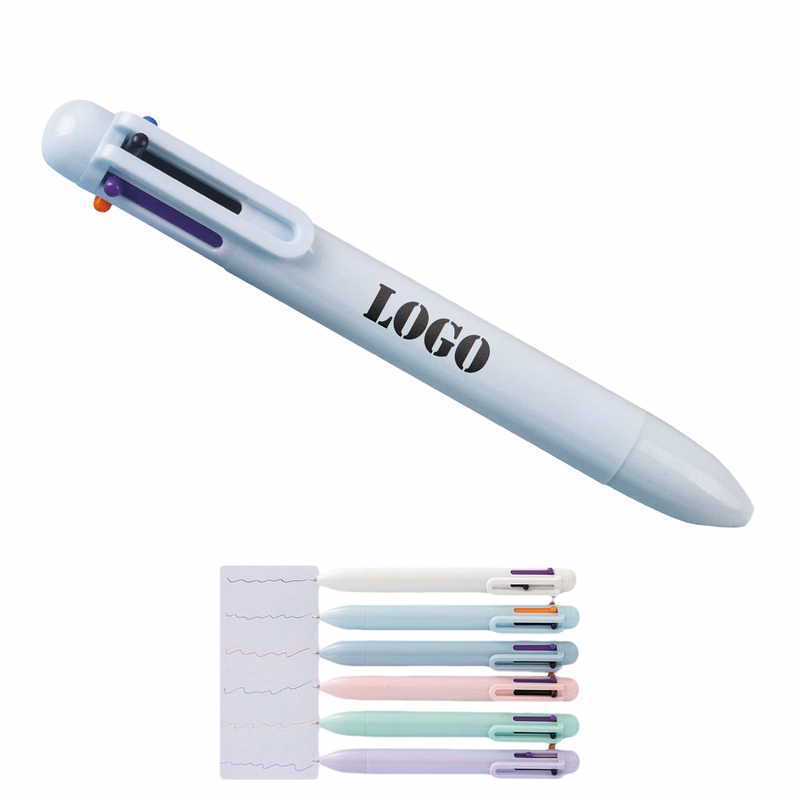 6-In-1 Multicolor Ballpoint Pen