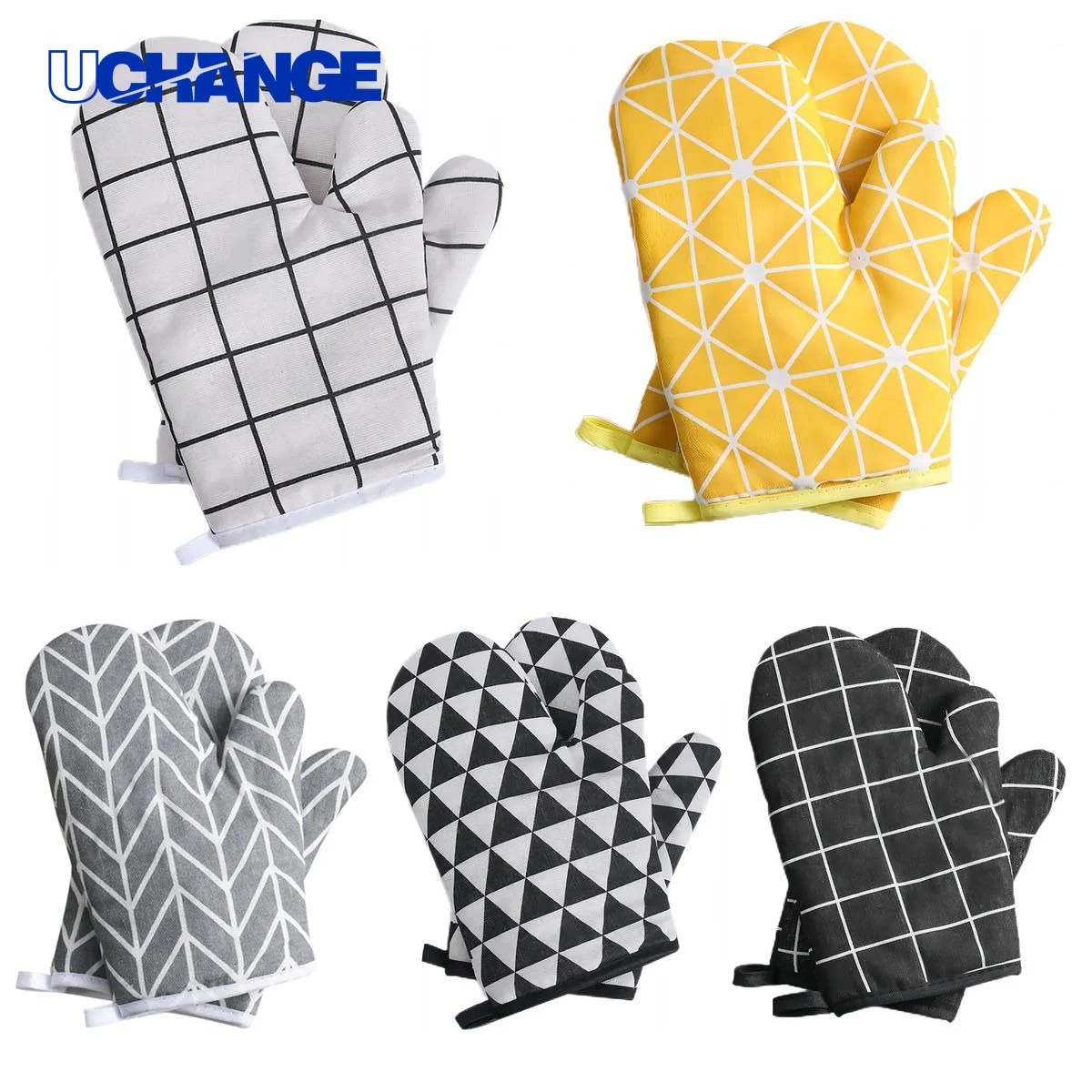 Oven Mitts for Kitchen Heat Protection Use 1