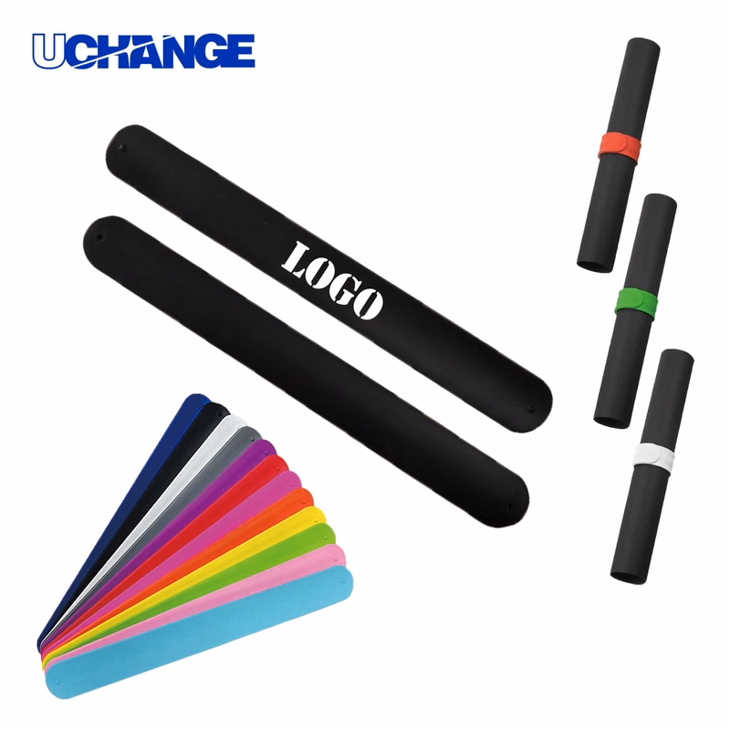 Custom Imprint Silicone Slap Bracelet
