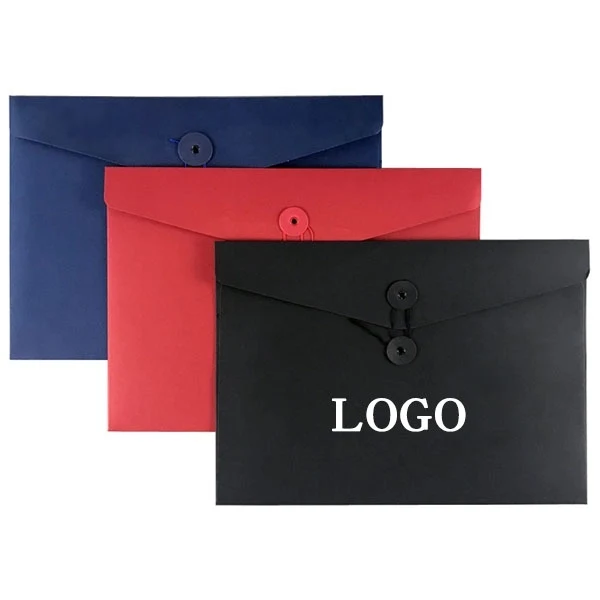 String Button Kraft Paper Envelopes 1