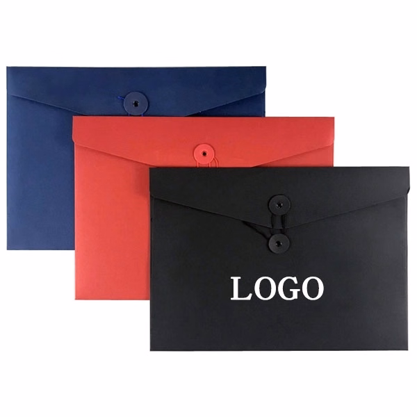 String Button Kraft Paper Envelopes