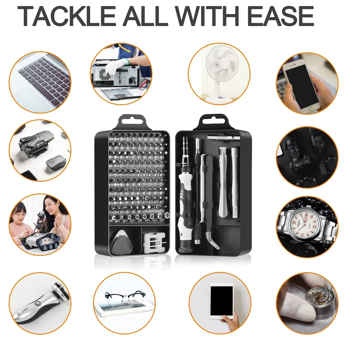 Precision Screwdriver Set, Magnetic Repair Tool Kit 1