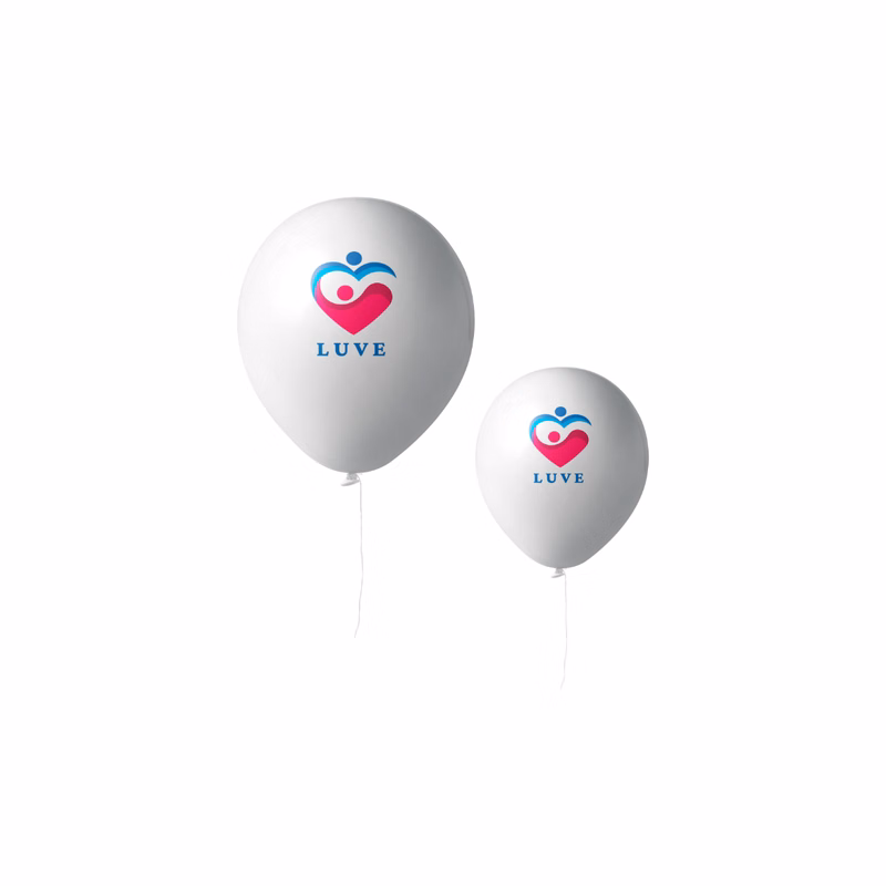 12" Latex Balloon (2 COLOR)