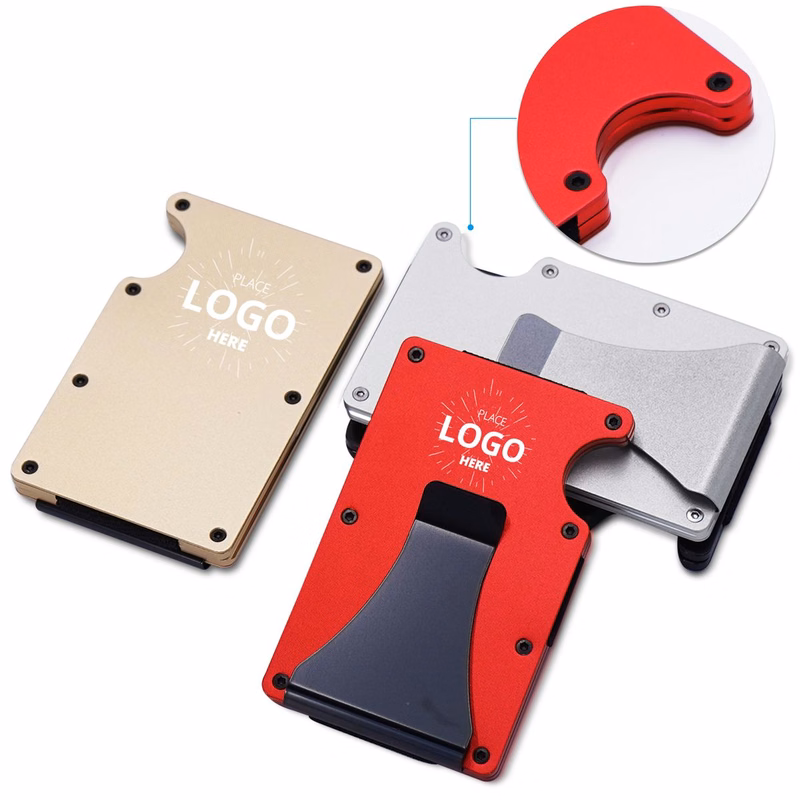 RFID Blocking Metal Wallets Card Holder