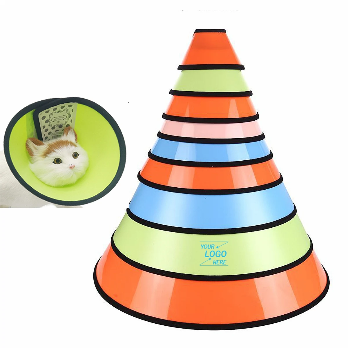 Adjustable Pet Recovery Collar 1