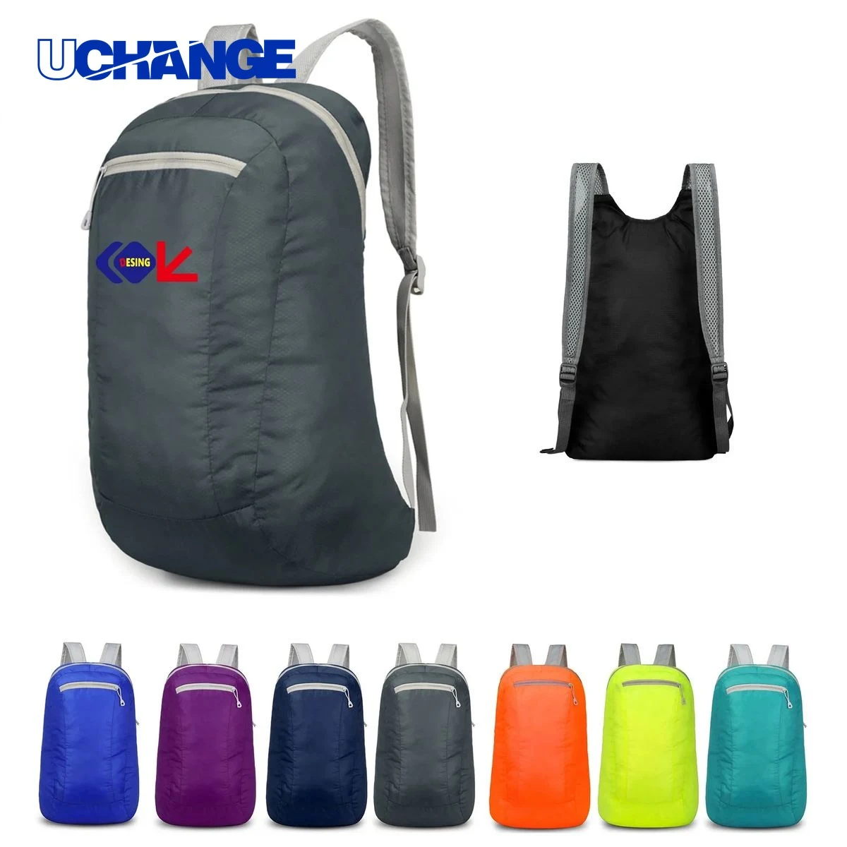 Water-Resistant Folding Travel Daypack Organizer 1