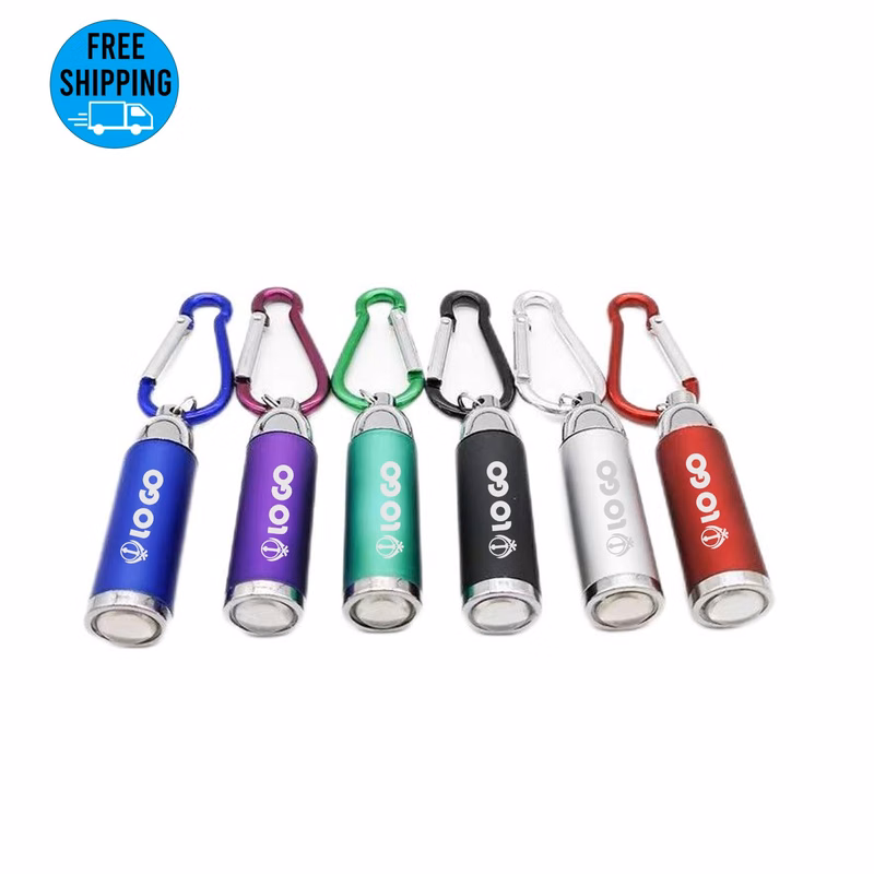 Aluminum Mini LED Flashlights with carabiners