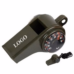 Whistle With Compass And Thermometer
