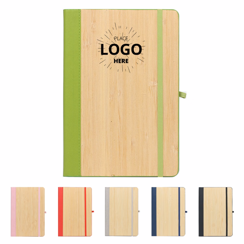 PU Bamboo Notebook