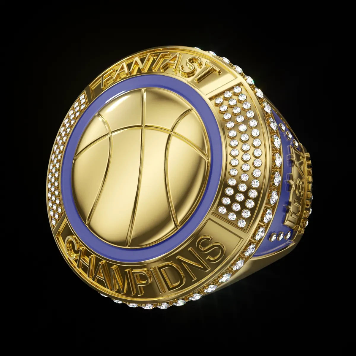 Custom Basketball Champion Rings 1