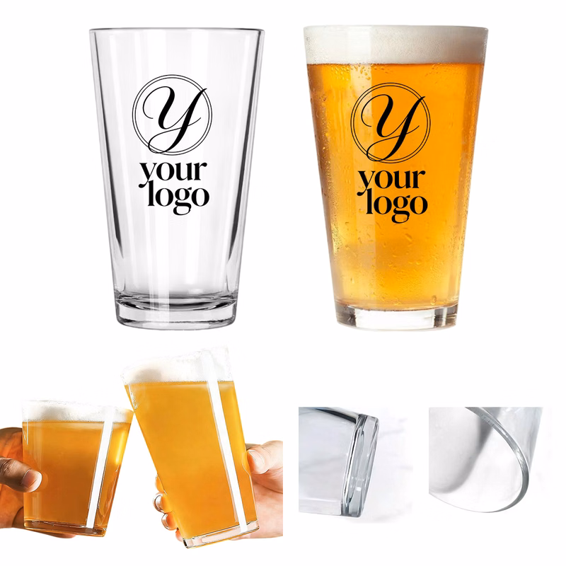 16oz Wide Mouth Glass Wine Cup