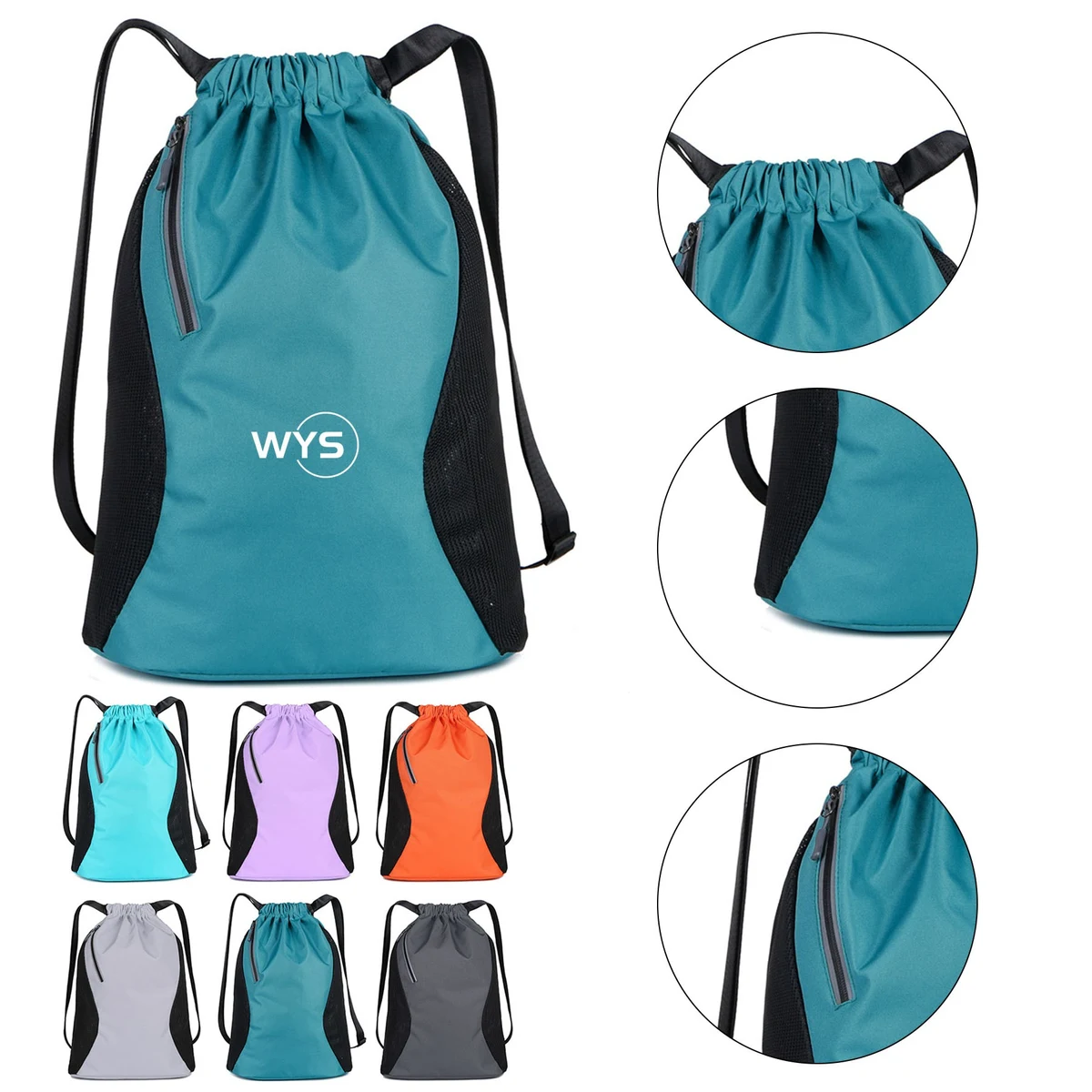 High Quality Drawstring Sports Backpack 1