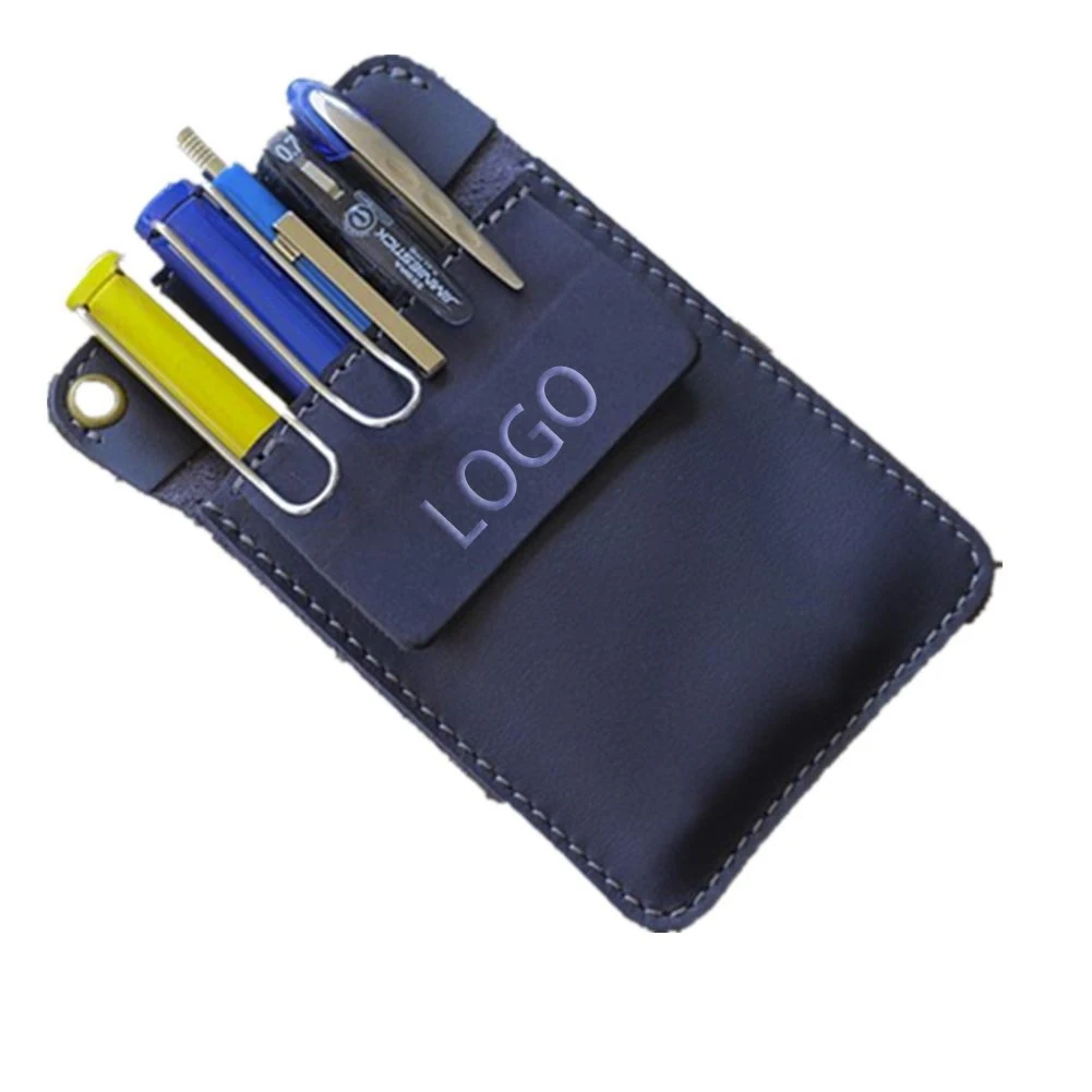 Leather Pen Pocket Pouch Work Tool For Shirts 1